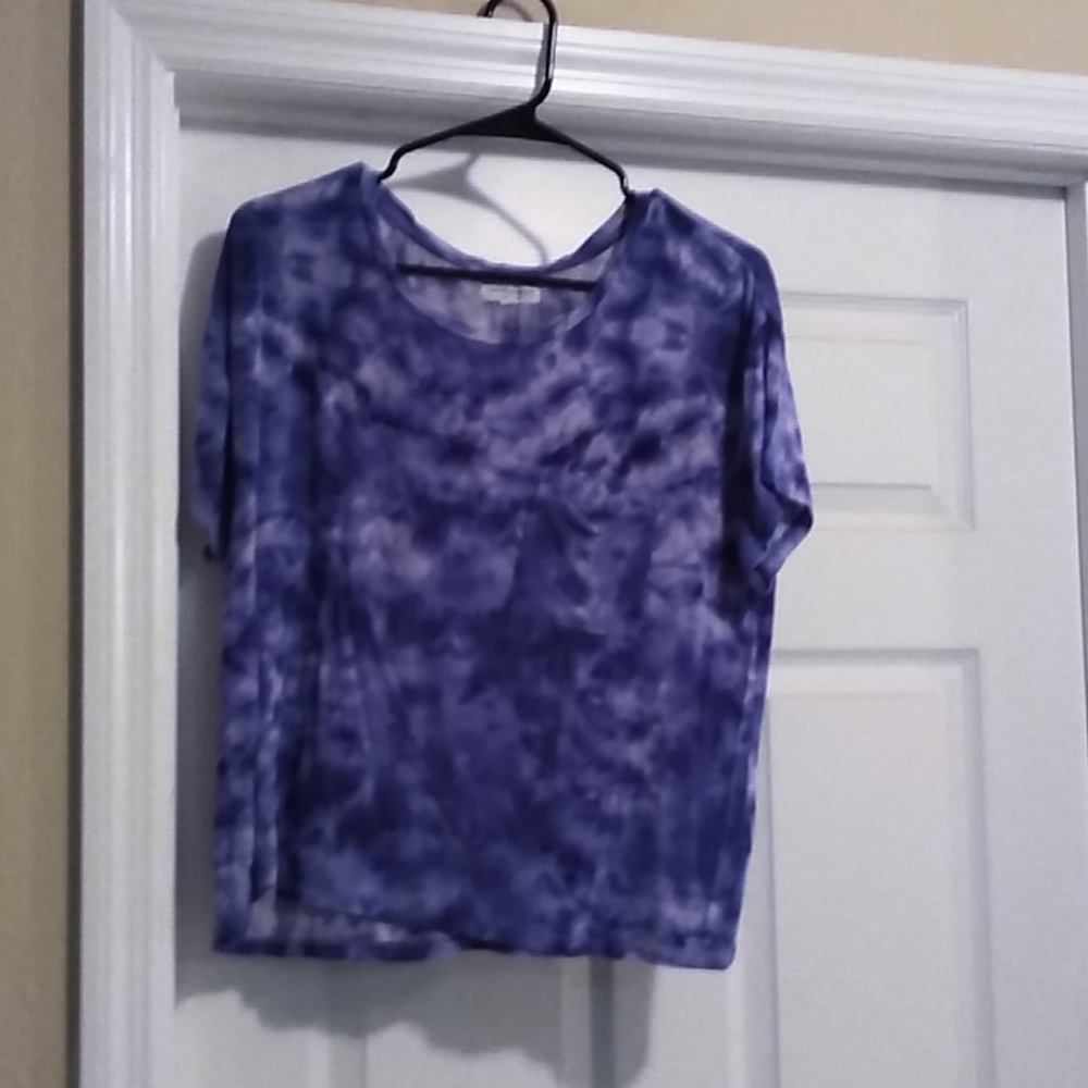 Blue tie-dye shirt💙